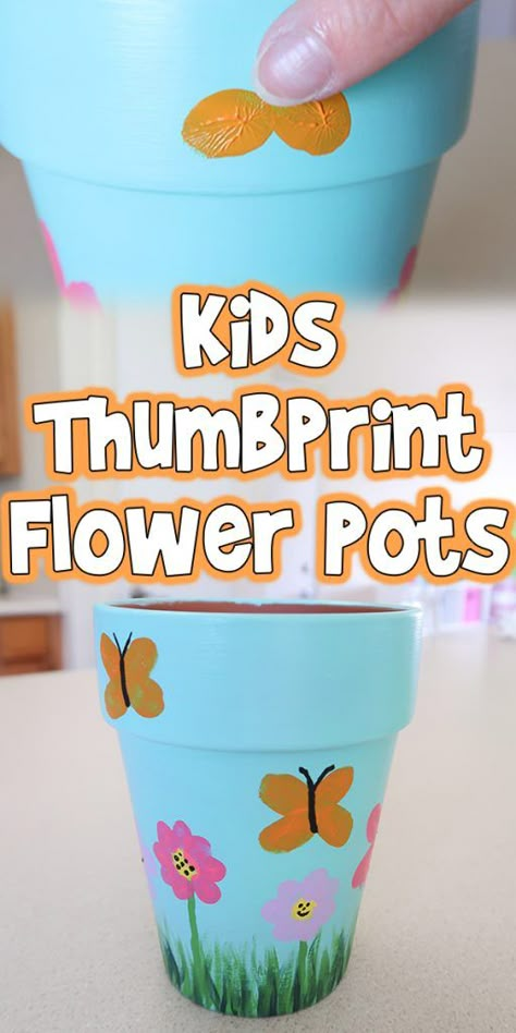 Mothers Day Flower Pot, Flower Pot Crafts, Painted Flower Pots, Mothers Day Crafts For Kids, Clay Pot Crafts, Daycare Crafts, Diy Mothers Day Gifts, Artists For Kids, Amazing Gifts