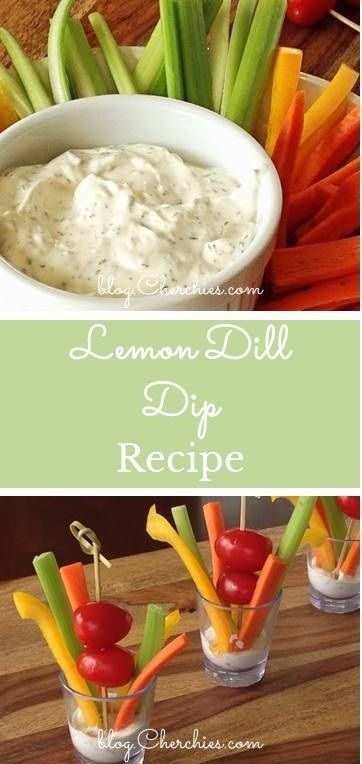 One of our favorite dip recipes!  It's light, it's refreshing, and our Cherchies®️ lem'n dill spice makes this dip irresistibly good. Fabulous as a dip, but It's also great on chicken, fish, eggs, and vegetables.  #lemondill #appetizer #cherchies #entertaining Party Food Cold, Dill Seasoning, Dill Dip Recipe, Dill Dip Recipes, Individual Appetizers, Dill Dip, Fish Eggs, Pepper Seasoning, Lemon Dill