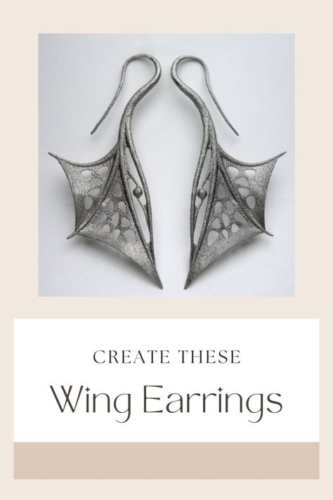 Elevate your style with our exquisite wing earring 3D printed file. Perfect for personal use or gifting. 🕊️ #3DPrinting #JewelryDesign #Earrings 3d Printed Earrings, 3d Printed Jewelry, Printed Jewelry, Wing Earrings, 3d Print, Division, 3d Printing, Jewelry Design, Human