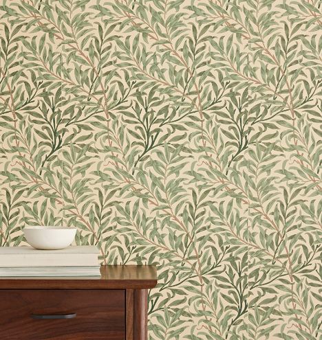 Morris Tapet, Morris Co Wallpaper, Craftsman Wallpaper, Arts And Crafts Wallpaper, William Morris Wallpaper, Lily Wallpaper, Rabbit Wallpaper, Porch Accessories, Morris Wallpapers