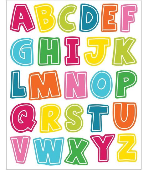 Phonics Apps, Cookie Sheet Activities, Alphabet Symbols, Kindergarten Skills, Carson Dellosa, Printable Alphabet Letters, Classroom Signs, Abc Letters, Alphabet Stickers