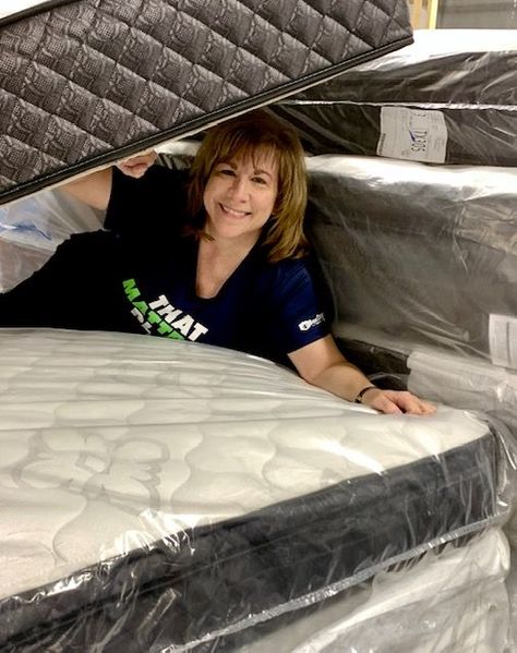 Stacks of mattresses. FInd the one perfect for YOU! Pillow top, hybrids, bed in a box, cooling gel, memory foams and more. #mattresses #beds #relax #havingfun #comfort #mefirstplease #qualitymattress #familyowned #happycustomers #googlereviews #facebookreviews #boxdropmg #lovemybed Bed In A Box, Box Bed, Pillow Top, In A Box, A Box, Memory Foam, Mattress, The One, Pillows