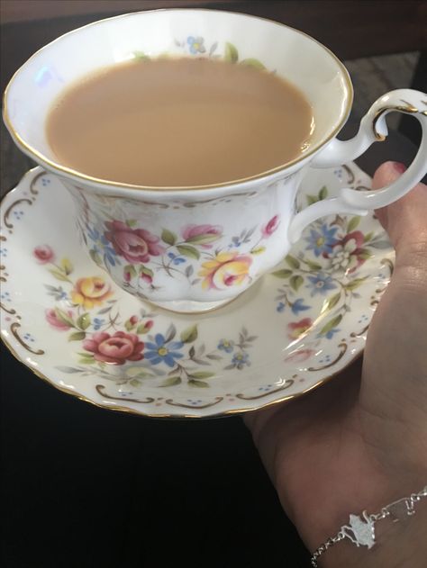 Fancy Cup, Rose Tea Cup, Iron Deficiency, Cuppa Tea, Pretty Cups, A Cup Of Tea, Rose Tea, Tea Cakes, Tea Cup And Saucer