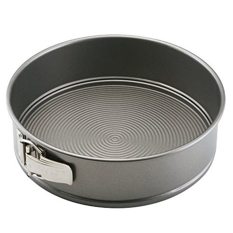 Circulon Nonstick Bakeware 9-Inch Springform Pan Springform Cake, Cheesecake Pan, Waffle Irons, Springform Pan Cake, Havarti Cheese, Best Pans, Electric Griddle, Havarti, Baking Games