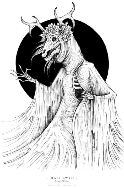 Dover Demon, Mari Lwyd, Creepy Vintage, Darkest Days, Creepy Images, Ghost Light, Creepy Christmas, Winter Books, Spooky Tattoos