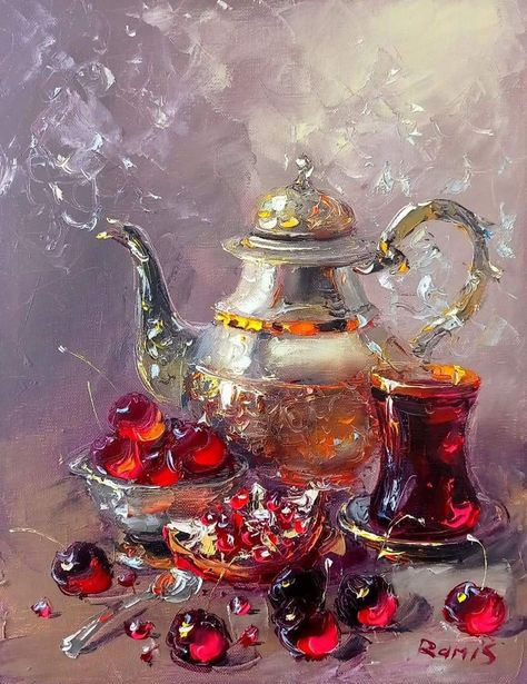 Tableau Art, Simple Acrylic Paintings, Still Life Art, Ethereal Art, 판타지 아트, Art Inspiration Painting, Painting Art Projects, الرسومات اللطيفة, Pretty Art