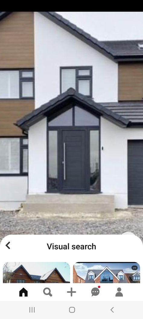 Side Porches On House Uk, Glass Front Porch Ideas Uk, Porch Extension Ideas, Porch Door Uk, Front Porch Extension Ideas, Front Porch Extension, Front House Ideas, Porch Designs Uk, Glass Front Door Uk