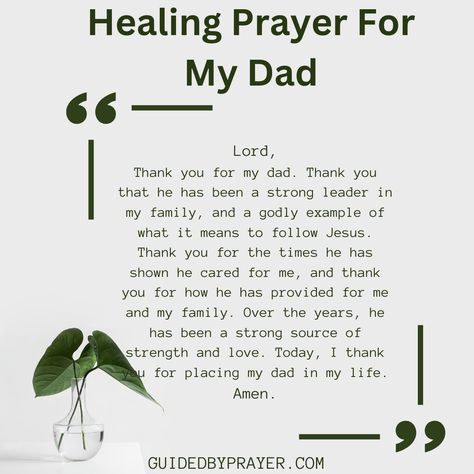 Prayer For My Dad, Prayer For Dad, 2024 Prayers, Surgery Prayer, Prayer For Help, Prayer For The Sick, Prayer For Parents, Prayer For Health, Healing Prayer