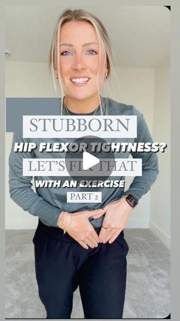 Kristen Bos | Doctor of Physical Therapy on Instagram: "Struggling with stubborn tightness in your hip flexors??

I often see people craving a good hip flexor stretch or searching to find a device that gets deep enough into the hip to release the hip flexor.

However, these approaches only tend to offer short term relief as they are releasing a muscle that’s over working without addressing why that muscle started overworking in the first place! 

The result? That tightness will most likely come right back. 

For longer lasting relief it is much more effective to strengthen the muscles that help support the pelvis and hip that do the opposite movement of the hip flexor. 

This will help provide the body with the strength to maintain a posture that keeps the front of the hip in a more length How To Strengthen Hip Muscles, Pulled Hip Flexor Muscle Relief, Yoga For Hip Flexors, Kristen Come Right Back, Hip Flexor Stretch For Pain, Hip Release Stretch, Hip Pain Stretches, Stretches For Hip Flexors, Stretch Hip Flexors