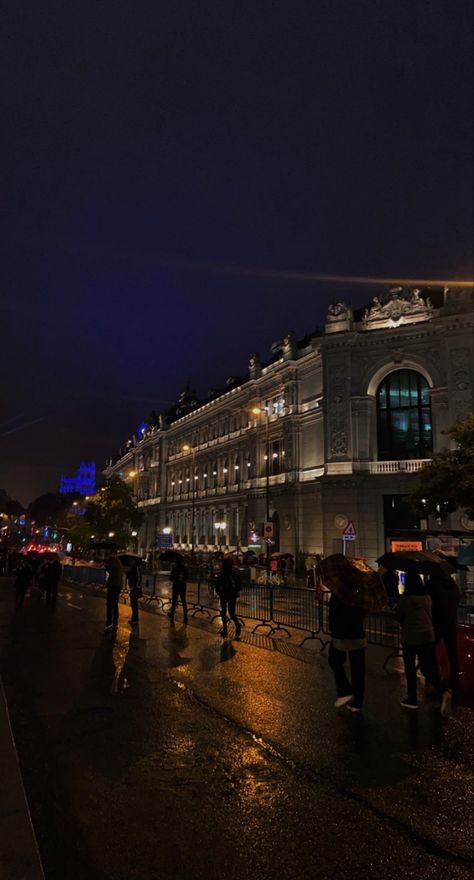 Madrid at night Madrid At Night Aesthetic, Madrid Spain Night, Madrid Night Clubs, Barcelona At Night Aesthetic, Spain Aesthetics Night, Barcelona Spain Aesthetic Night, Madrid Winter, Spain At Night, Madrid At Night