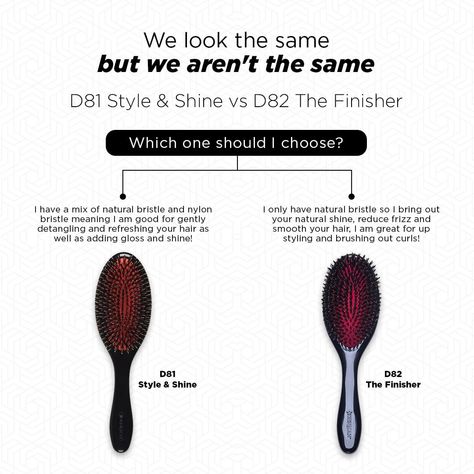 Denman Brush on Instagram: “D81 vs D82 - which one do you prefer? 💁‍♀️ #DenmanBrush #HairBrilliance #HairGoals” Wavy Hair 2b, Brushed Out Curls, Denman Brush, Self Concept, Beauty Inspo, Powder Brush, Beauty Care, Wavy Hair, Hair Goals