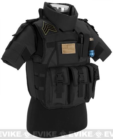 Matrix S.D.E.U. Ultra Light Weight Airsoft Tactical Vest - (Black), Tac. Gear/Apparel, Body Armor & Vests, Black - Evike.com Airsoft Superstore Apocalypse Stuff, Tactical Armor, Armor Vest, Tactical Wear, Military Gear Tactical, Tac Gear, Tactical Gear Loadout, Combat Gear, Tactical Equipment