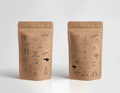 Kraft Coffee Bag Design, Coffee Bag Design, Coffee Bags, Graphic Design Packaging, Coffee Packaging, Design Packaging, Coffee Coffee, Bag Design, Nook