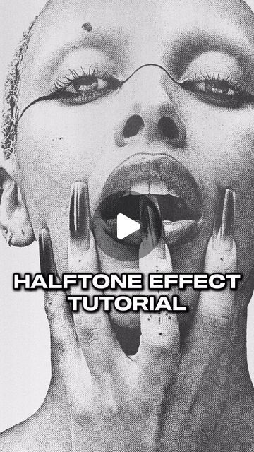 Portrait Effects Photoshop, Halftone Effect Photoshop, Overprint Effect, Photoshop Effects Tutorial, Halftone Photoshop, Photoshop Photo Editing, Halftone Art, Halftone Effect, Photo Editing Photoshop