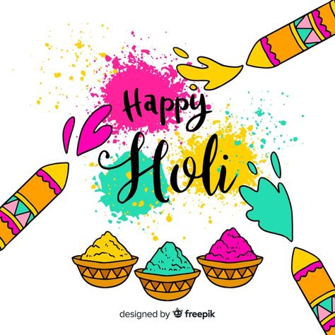 Holi Drawings, Holi Cartoon, Holi Drawing Ideas, Holi Painting, Festival Painting, Happy Onam Wishes, Happy Holi Wallpaper, Holi Drawing, Holi Quotes