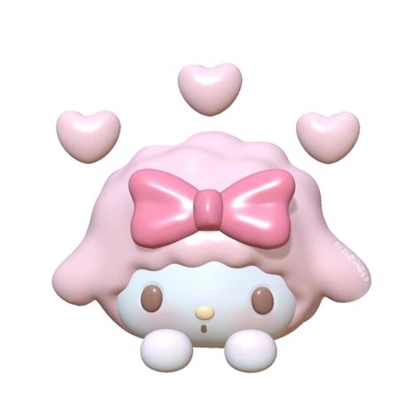 Contact Pictures, Sanrio Png, 3d Sanrio, Japanese Icon, Pink Sanrio, Jelly Wallpaper, Emoji Pictures, Folder Icon, Cute App