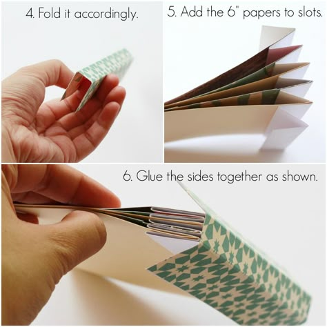 idea for mini album Mini Album Scrap, Folding Origami, Mini Albums Scrap, Mini Album Tutorial, Album Diy, Scrap Album, Christmas Albums, Mini Scrapbook, Mini Scrapbook Albums