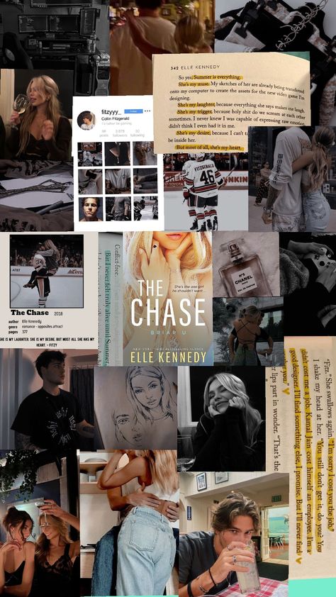 Book collage The Chase Briar U, The Chase Aesthetic, Romcom Books, Book Photo, New Video Games, The Chase, Book Worm, Book Characters, Romance Novels