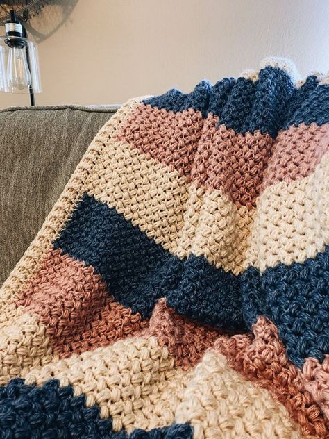 Crochet Blanket Color Patterns, Fall Crochet Blanket Color Combos, Farmhouse Crochet Blanket, Crochet Boho Blanket, Cabin Crochet Blanket, Toddler Crochet Blanket, Crochet Blanket Color Schemes, Fall Crochet Blanket, Boho Crochet Blanket