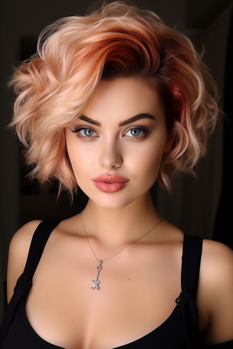 Classic Bob, Messy Short Hair, Edgy Short Hair, Effortless Hairstyles, Short Bob Haircuts, Chic Hairstyles, Pixie Bob, Short Haircut, Short Hair Haircuts