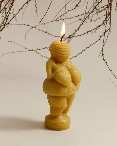 GIFTS FOR THE SPIRIT on Instagram: "The Energy of Venus🕯 The Goddess of Fertility Candle, created by the folks at Sunbeam Candles 🌞 Based on the 25,000 year old Paleolithic sculpture dubbed the "Woman of Willendorf" (or "Venus of Willendorf"), one of the oldest known works of art. Believed to have been used for ritual purposes to celebrate ideas linked to fertility, femininity, goddesses, and eroticism, the "Woman of Willendorf" has accentuated feminine features, honoring the power and beauty Venus Energy Aesthetic, Fertility Candle, Venus Sculpture, Woman Candle, Apartment 2023, Feminine Features, Goddess Of Fertility, Fertility Goddess, Venus Of Willendorf