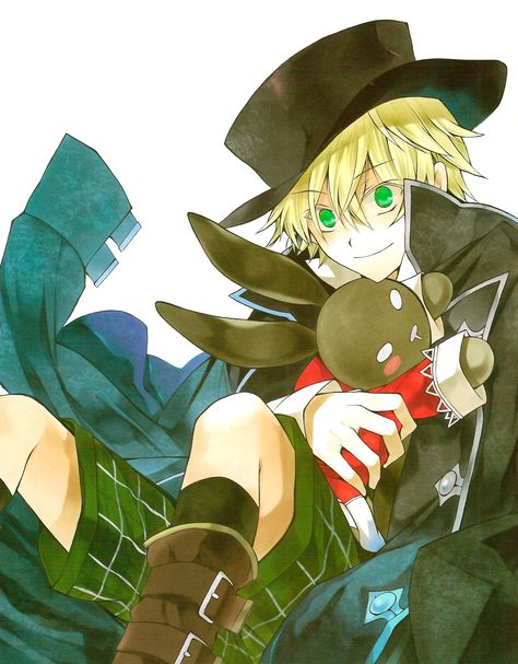 Mochizuki Jun, Pandora Hearts, B Rabbit, Oz Vessalius, Stuffed Rabbit, Drooling Pandora Hearts Oz, Oz Vessalius, Manga Box Sets, The Garden Of Words, Pandora Heart, Pandora Hearts, Good Manga, Manga Boy, Monster Hunter