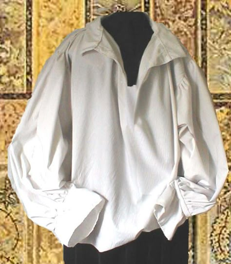 Poets Shirt, Victorian Shirt, Poet Blouse, Poet Shirt, Pirate Shirts, Medieval Clothing, Pirate Costume, Fantasy Clothing, Mens Costumes