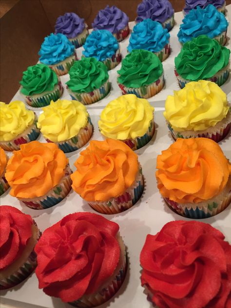 Mexican Fiesta Cupcake Ideas, Fiesta Theme Cupcakes, Fiesta Cupcakes Ideas, Mexican Theme Cupcakes, Mexican Cupcakes, Baby Shower Sweets Table, Mexican Dessert Table, Mexican Theme Baby Shower, Taco Birthday