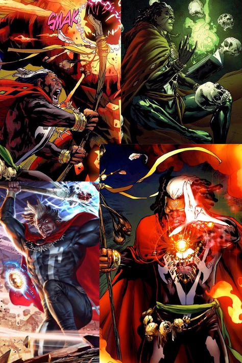 Brother Voodoo Brother Voodoo, Mystic Arts, Ghost Rider Wallpaper, Marvel And Dc Characters, Black Authors, Japanese Games, Black Cartoon Characters, Titanfall, Marvel Comic Universe