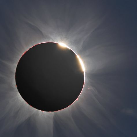 Double Diamond Ring, Moon Surface, Double Diamond, Image Archive, Space And Astronomy, Solar Eclipse, Outer Space, The Start, Astronomy