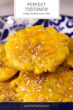 The Perfect Tostones are super quick and easy to make! Fried Green Plantains are a must for any Puerto Rican, Dominican, or Cuban Recipes. They pair well with Spanish Rice and Beans, Chicken and Rice, or any other of your favorite Latin Dishes. Follow these tips and your Plantains will come out perfect each and every single time! #LatinDishes #VeganRecipes Spanish Rice And Beans, Nicaraguan Food, Green Plantains, Latin Dishes, Cuban Dishes, Plantain Recipes, Hispanic Kitchen, Boricua Recipes, Popular Side Dishes