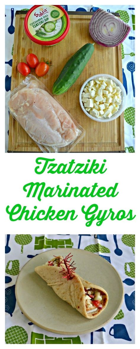 Tzatziki Marinated Chicken Gyros Cucumber Onion Salad, Greek Chicken Marinade, Cucumber Onion, Easy Chicken Casserole Recipes, Chicory Recipe, Fresh Summer Salad, Easy Meals For Two, Chicken Gyros, Onion Salad