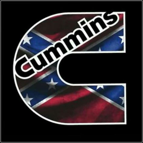 Cummins flag for the south Cummins Stickers, Camo Truck Accessories, Truck Accessories Diy, Truck Interior Accessories, Cummins Diesel Trucks, Camo Truck, Dodge Cummins Diesel, Truck Quotes, Cummins Trucks