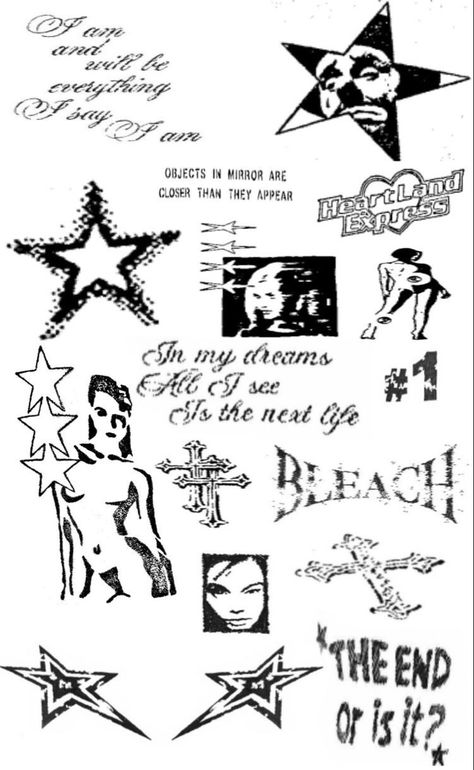 Aesthetic Tattoo Flash Sheet, Aesthetically Pleasing Tattoos, Subversive Tattoo, Euro Trash Tattoo, Eternal Life Tattoo, Victorian Tattoo Vintage, Rockstar Tattoos, Antique Tattoo Ideas, Mitski Tattoo