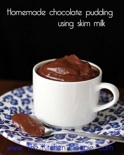 Homemade Chocolate Pudding Recipe Using Skim Milk Homemade Chocolate Pudding Recipe, Milk Chocolate Pudding, Chocolate Pudding Recipe, Brownie Trifle, Homemade Chocolate Pudding, Chocolate Pudding Recipes, Pudding Recipe, Skim Milk, Milk Recipes