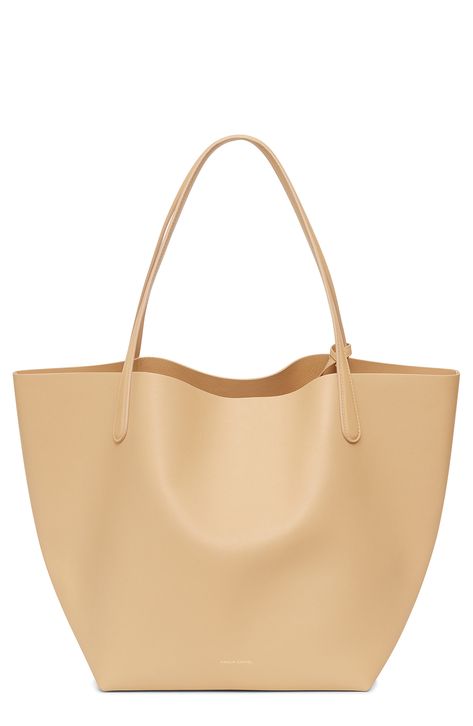 Mansur Gavriel Everyday Soft Leather Tote available at #Nordstrom Mansur Gavriel Tote, Soft Leather Tote, Canvas Leather Tote, Mansur Gavriel, Demi Fine Jewelry, Van Cleef Arpels, Fabric Gift Bags, Shopper Tote, Everyday Items