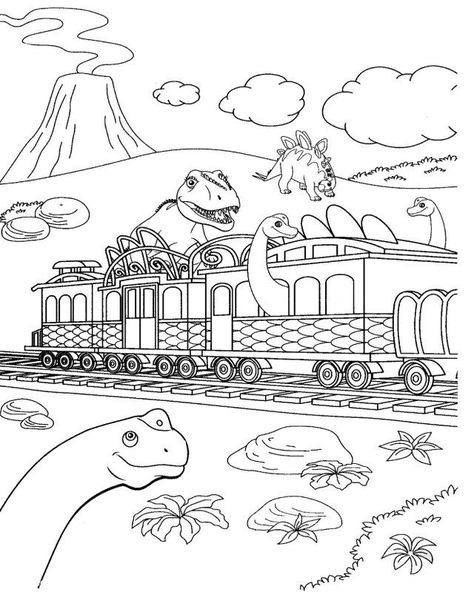 Dino Train, Coloring Pages Halloween, Train Coloring Pages, Dinosaur Train, Dinosaur Images, Dinosaur Pictures, Rainbow Canvas, Dinosaur Coloring Pages, Dinosaur Coloring