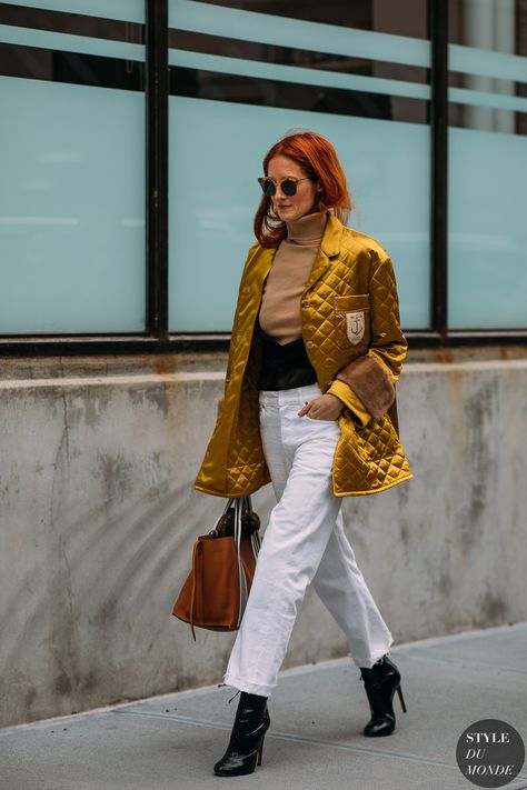 Taylor Tomasi Hill by STYLEDUMONDE Street Style Fashion Photography NY FW18 20180212_48A8461 Quilted Jacket Outfit, Taylor Tomasi, Taylor Tomasi Hill, Stockholm Street Style, High Street Fashion, Milan Fashion Weeks, Street Fashion Photography, Street Style Paris, Street Style Inspiration