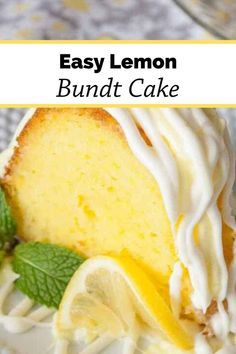 Easy Lemon Bundt Cake, Lemon Desserts Cake, Lemon Desserts Healthy, Lemon Cake Mix Recipe, Lemon Desserts Easy, Lemon Bundt Cake Recipe, Lemon Pound Cake Recipe, Fagioli Soup, Baking Secrets