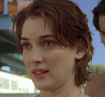 Winona Ryder Mullet, Floppy Short Hair, Boyish 90s Cut, 90s Winona Ryder Hair, Wynona Rider Short Hair, 90s Long Pixie, Winona Haircut, 90s Short Hair Women, Corky Bound Haircut