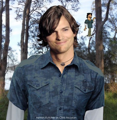 Total Drama Total Drama Cosplay, Chris Total Drama, Chris Mcclain, Chris Mclean, Raven Symone, Modern People, Dark Sense Of Humor, Oh Oh, Ashton Kutcher