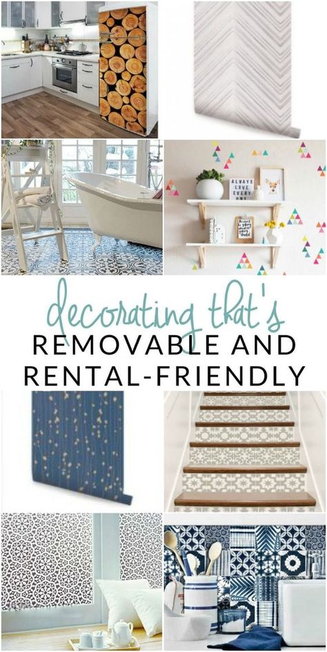 Try one of these genius damage-free and rental-friendly products for cute apartment decor today! Customize your rental & keep the landlord happy! Diy Apartment Improvement, Styling Outdated Apartment, Outdated Apartment Decorating Rental, Diy Apartment Decor For Renters, Cheap Home Diy, Cute Apartment Decor, Film Decor, Boho Apartment, Rental Friendly