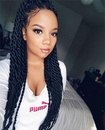 Medium Twist Braids, Medium Black Hair, Hairstyles Cornrows, Marley Twist Hairstyles, Crochet Quotes, Senegalese Twist Hairstyles, Senegalese Twists, Braid Inspiration, Twist Styles