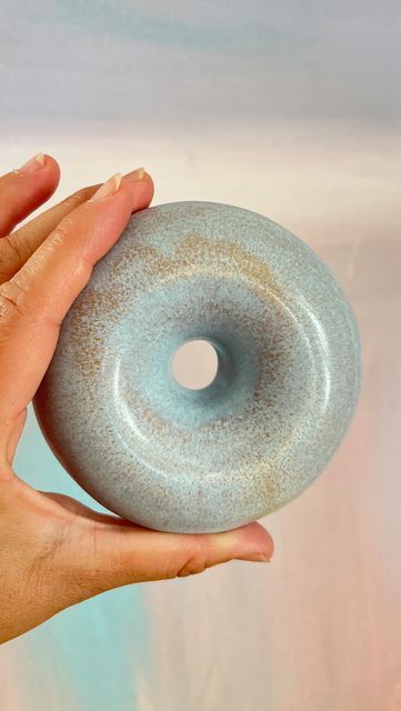 Ceramic Donut, Dish Pottery, Donut Glaze, Glaze Ceramics, Big Mouth, Back In Stock, Large Bowl, Donuts, You And I