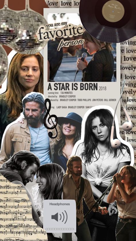 a star is born rewatch inspired moodboard #astarisborn #ladygaga #bradleycooper A Star Is Born Aesthetic, A Star Is Born Wallpaper, A Star Is Born Lady Gaga, Bradley Cooper A Star Is Born Style, Bradley Cooper Hair A Star Is Born, Jon Peters, Lady Gaga Bradley Cooper A Star Is Born, Movie Collage, Celebrity Memes