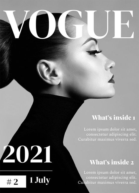 Vogue Cover Magazine, Vogue Magazine Template, Fashion Cover Magazine, Vogue Magazine Covers Template, Vogue Template, How To Make Magazine, Media Coursework, Vogue Edit, Vogue Magazine Cover