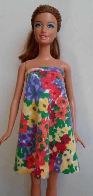 Barbie Clothes Free Patterns, No Sew Barbie Clothes, How To Make Barbie Clothes Diy, Mock Crab Cakes, Diy Barbie Clothes Patterns, Sew Sundress, Barbie Clothes Diy, Instant Pot Slow Cooker, Barbie Crafts