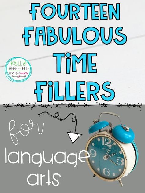 Teaching Fourth: 14 Fabulous Time Fillers for Language Arts. Find some fun and meaningful ways to fill in those last few minutes of class. Fun Language Arts Activities, Ticket Ideas, Language Arts Activities, Language Arts Games, Narrative Writing Prompts, Language Art Activities, Language Arts Elementary, 6th Grade Ela, Language Art