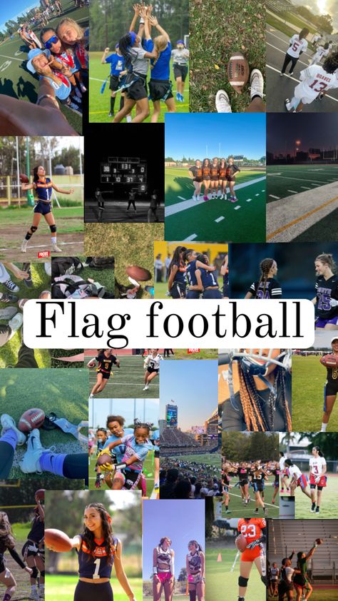 Flag Football #flagfootballaesthetics #flagfootball #aesthetic #sports Female Flag Football, Flag Football Aesthetic Girl, Girls Football Aesthetic, Flag Football Hairstyles, Flag Football Aesthetic, Girls Flag Football, American Football Aesthetic, Casual Athletic Outfits, Flag Football Plays