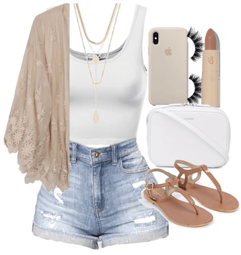 Everyday Hot Outfits, What To Wear To A Summer Party, Hot Summer Outfits Girly, Cute Outfits For Florida, Hoț Girl Summer Outfit, Pretty Summer Outfits Girly, 2016 Summer Outfits, Summer 2016 Outfits, Summer Polyvore Outfits